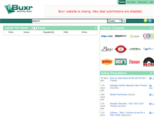 Tablet Screenshot of buxr.com